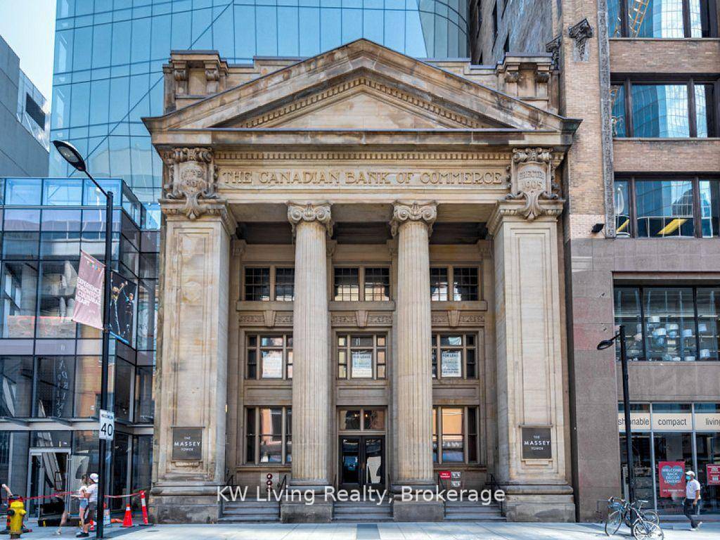 Massey Tower, located steps from the main lifestyle hub of Toronto Yonge and Dundas Square.