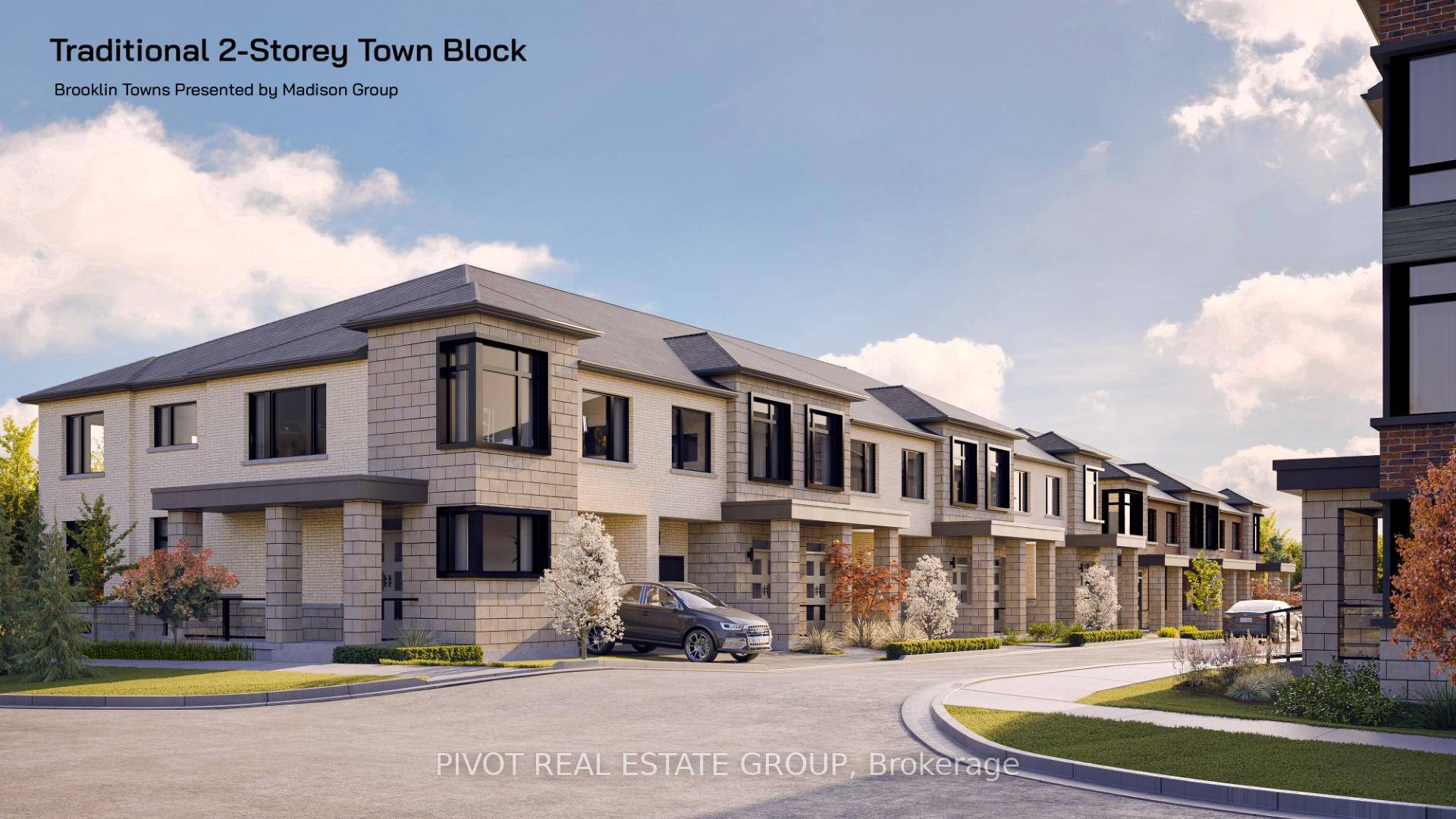 Pre Construction Freehold Townhome In The Prestigious Brooklin Towns Community By Award Winning Madison Group.
