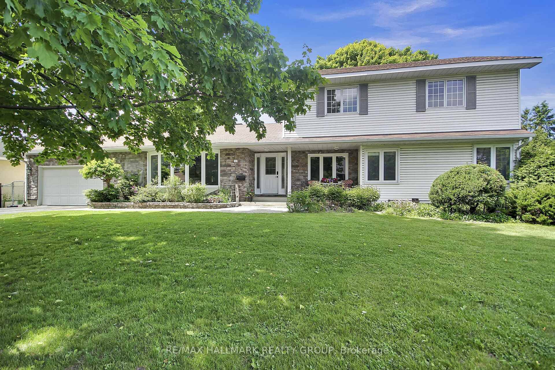 Crestview, just west of Merivale off Meadowlands Drive you will find this large lot 108' wide and 125' depth.