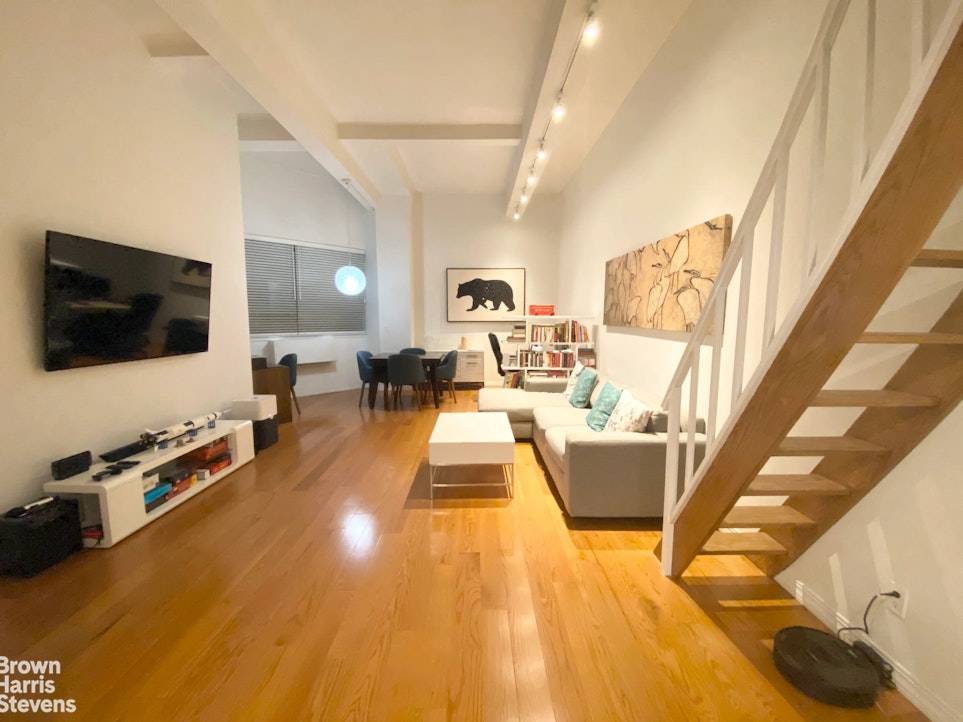 Welcome home to this gorgeous and recently renovated large one bedroom apartment with beautiful Oak plank hardwood floors throughout, a bonus loft and so much more.