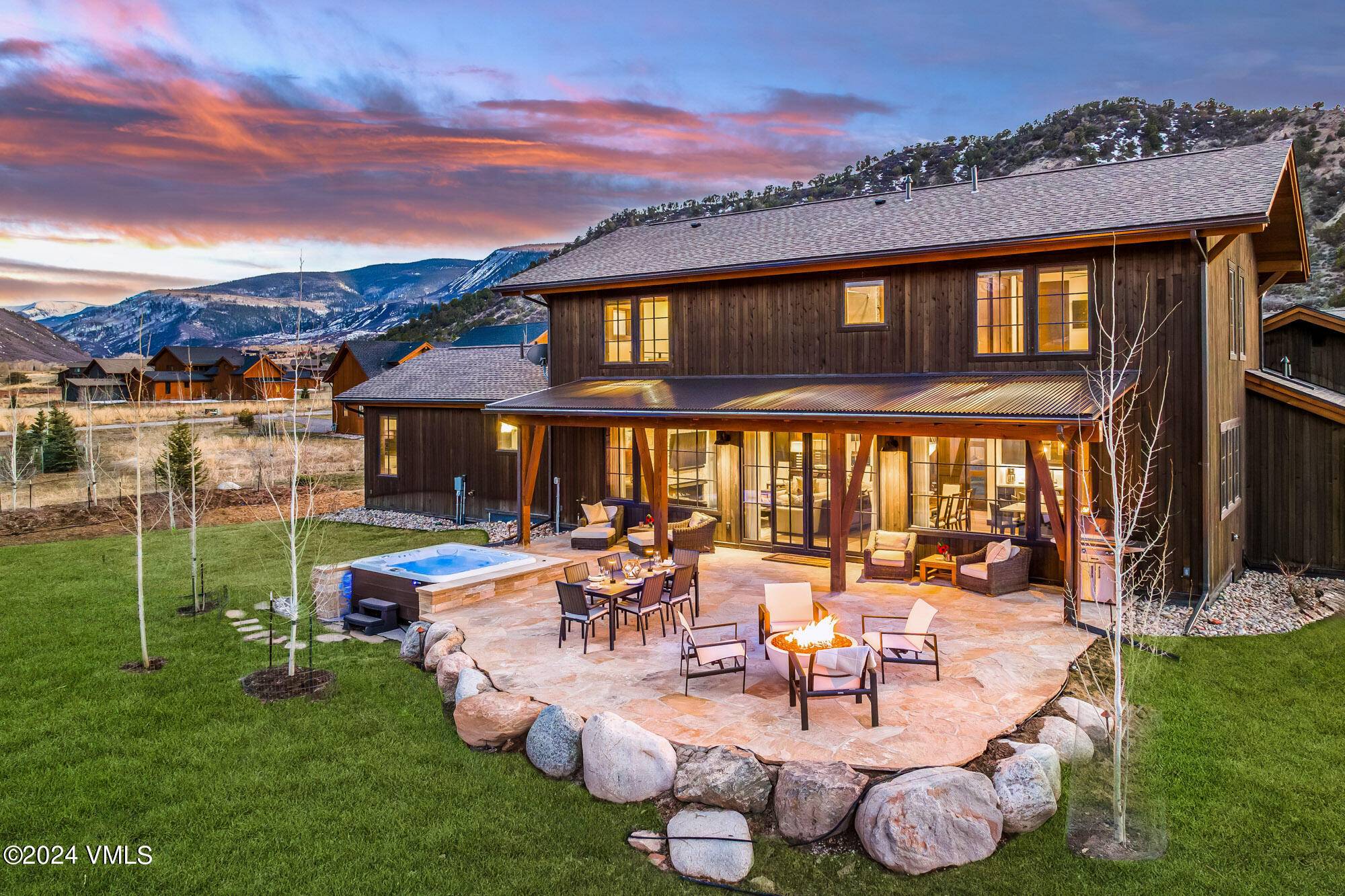 Nestled in Eagle, CO's prestigious Hunters View community at Frost Creek, this meticulously designed home is being sold unfurnished and boasts the spacious Roosevelt Floor Plan with 4 bedrooms, 3.