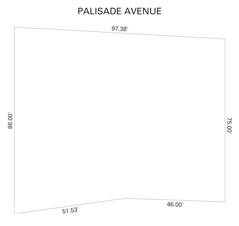 For sale, Prime Buildable lot at 6000 Palisade Ave.