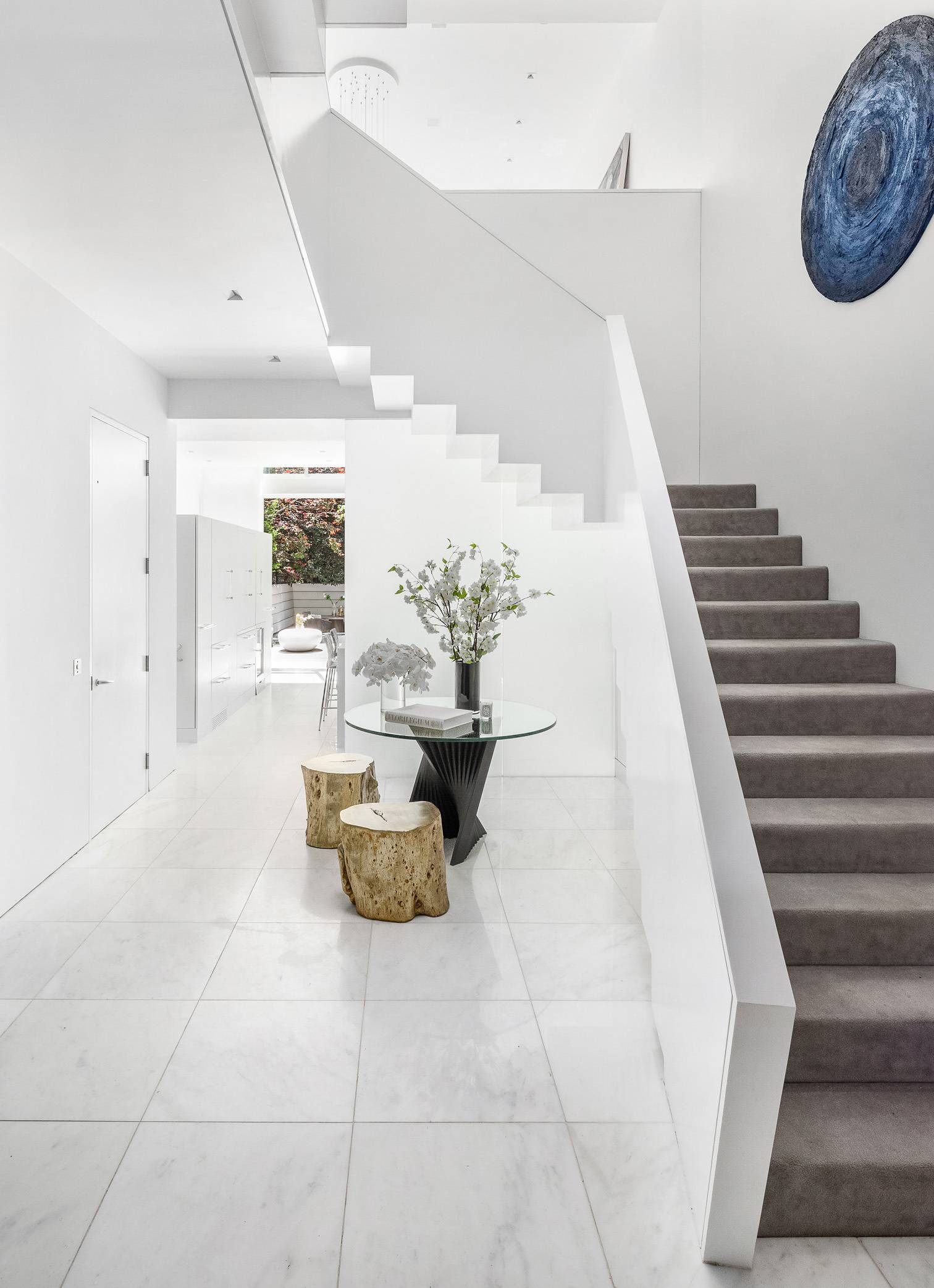 Impeccable, grand scale design and attention to detail come together at this 5 story Greenwich Village townhouse that spans approximately 7310 sq.