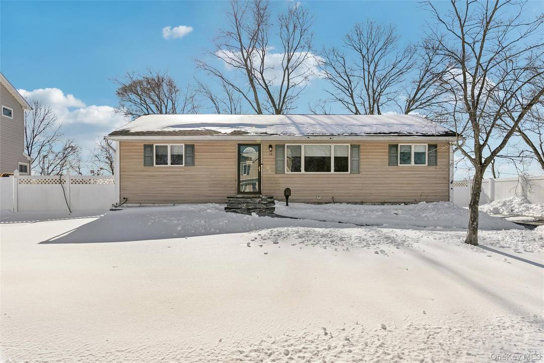 Welcome to 18 W Court Drive, Centereach This beautiful 3 bedroom, 2 bath ranch with full basement is nestled in a development !