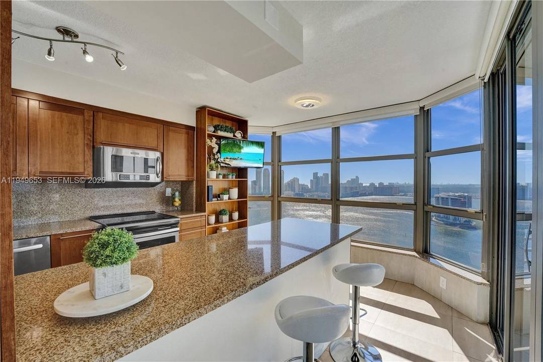Enjoy spectacular and unobstructed east, south and west views of the ocean, Intracoastal, marina, golf course, city of Aventura, and Sunny Isles Beach from this beautifully remodeled and spacious three ...