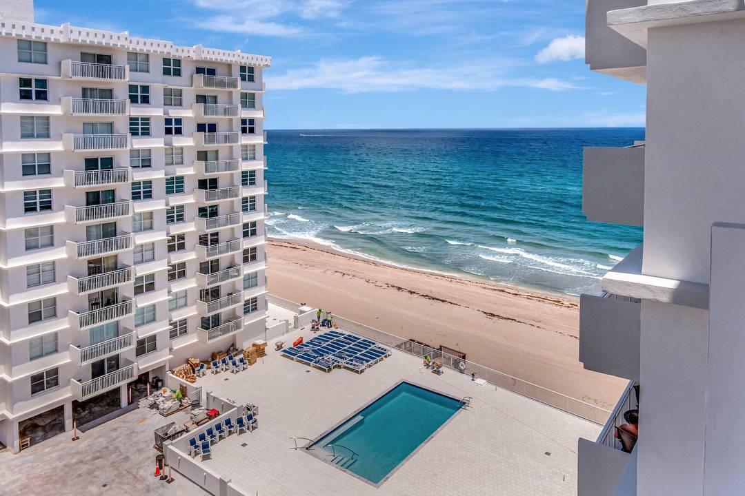 Experience oceanfront living at its finest in this fully renovated 2 bedroom, 2 bath condo.