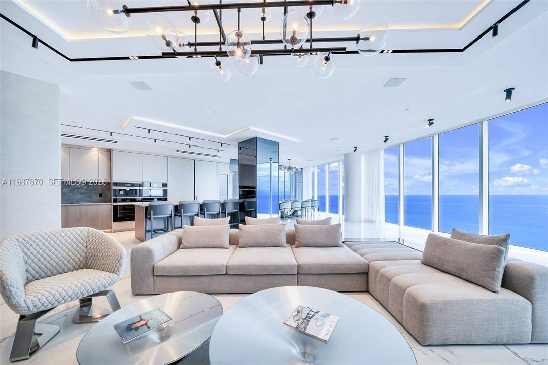 Indulge in an extraordinary level of luxury and sophistication where this one of a kind, Turn key SKY Villa unveils 180 degree panoramic ocean, Miami skyline, Intracoastal views.
