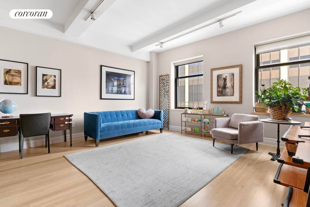 This 2 bedroom, 2 bathroom condo seamlessly blends prewar character with modern refinement across 1, 227 square feet of thoughtfully designed space.