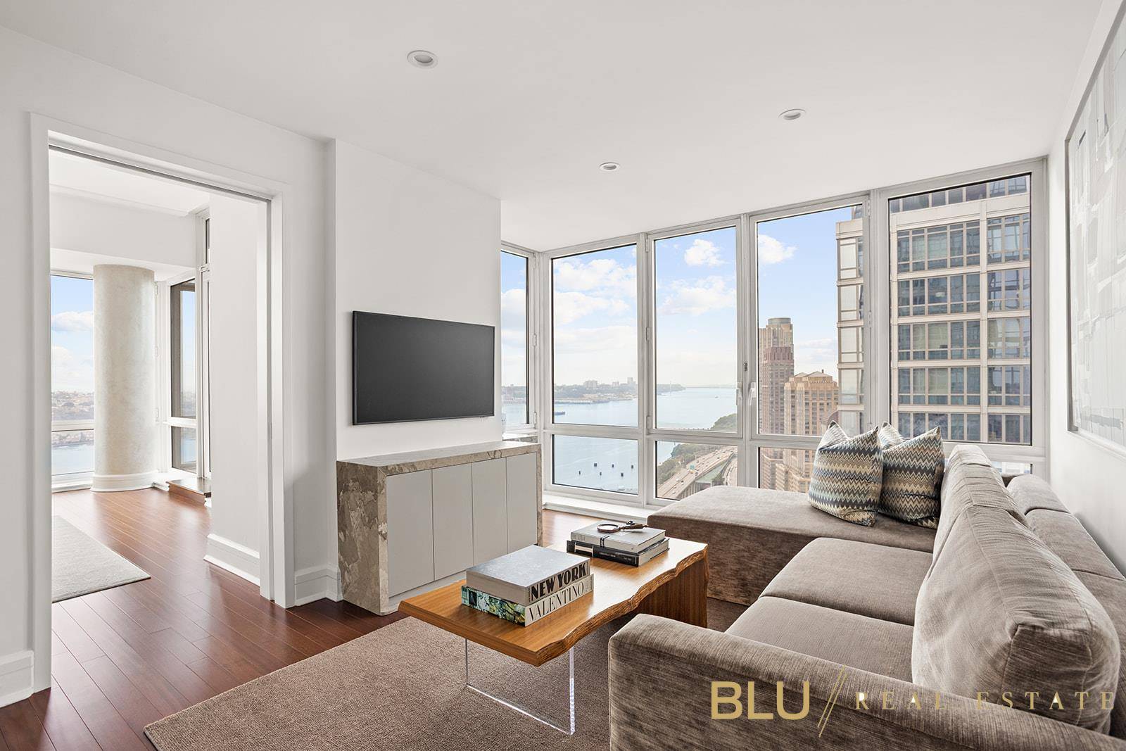 This mint condition six bedroom, 4, 350 square foot residence is a rare combination home offering exceptional scale, refined finishes, and spectacular views throughout.