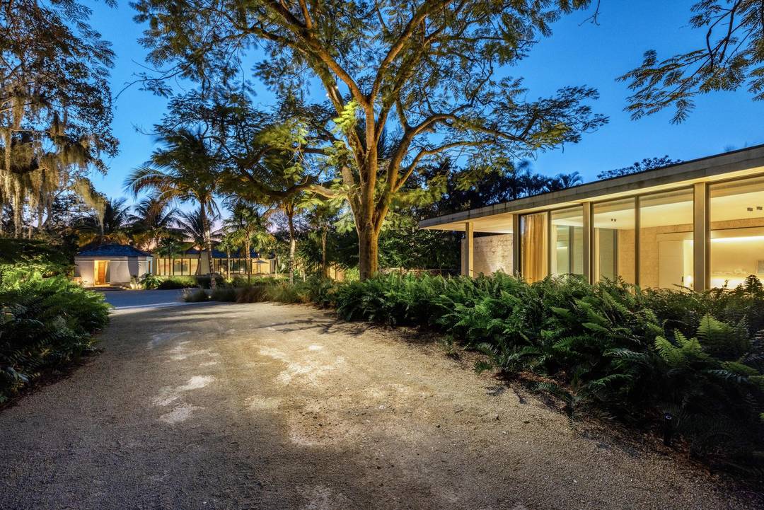 Known as River House, this newly completed riverfront estate sits atop a commanding 30 foot bluff in Sewalls Point, spanning 4.