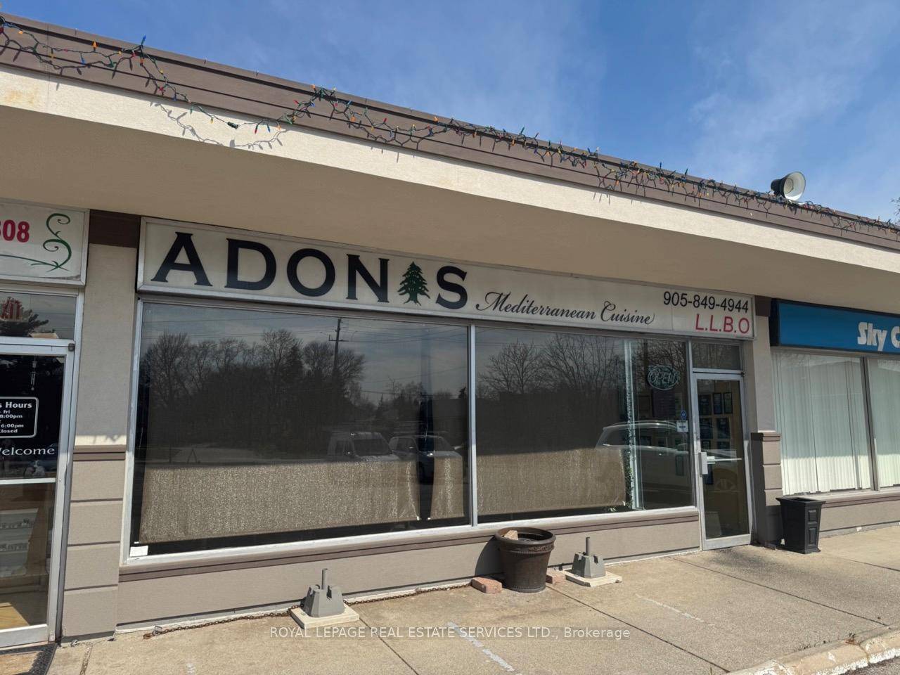 Adonis Restaurant at 497 Pinegrove Rd presents a fantastic opportunity to take over a fully equipped, turnkey operation with endless potential.