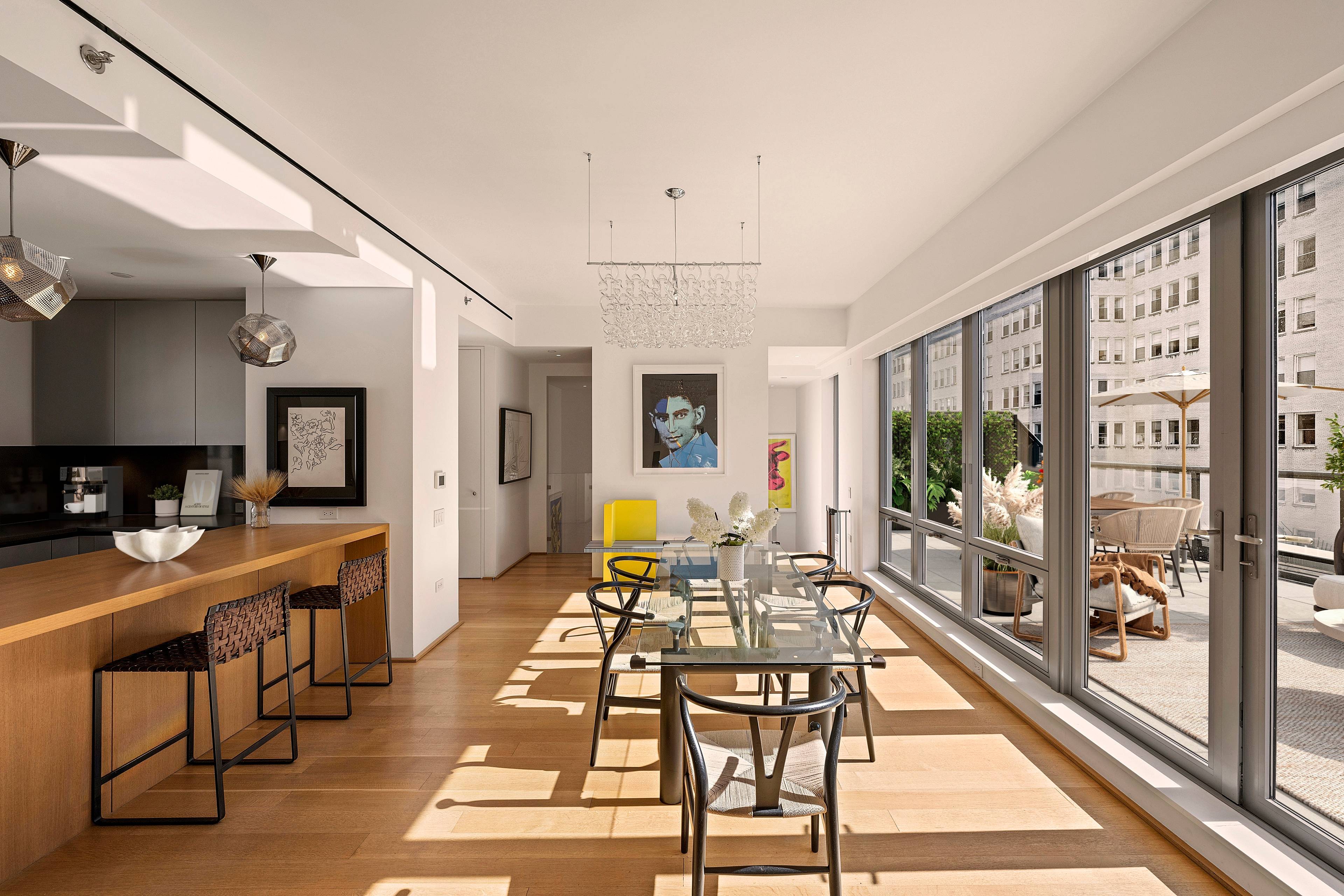 Fully Furnished Penthouse Duplex w Two Huge Terraces, Storage amp ; Available Parking Spot.