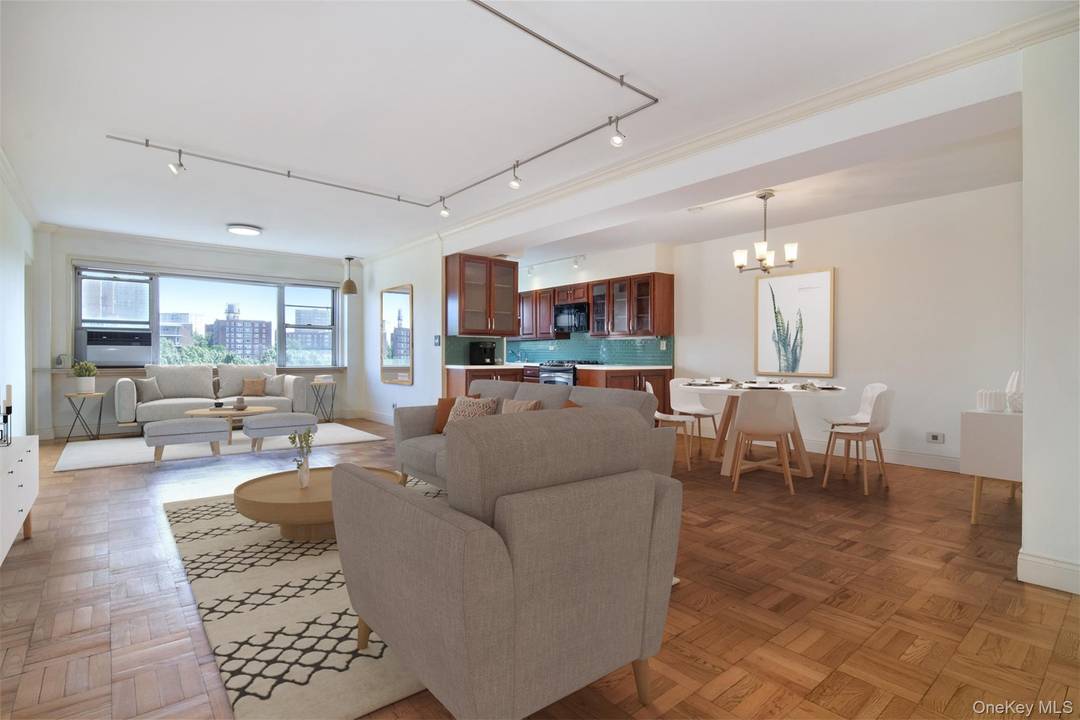 Surround yourself in sophisticated elegance in this spacious, fully renovated two bedroom, two bath co op in the heart of Riverdale s desirable Spuyten Duyvil neighborhood.
