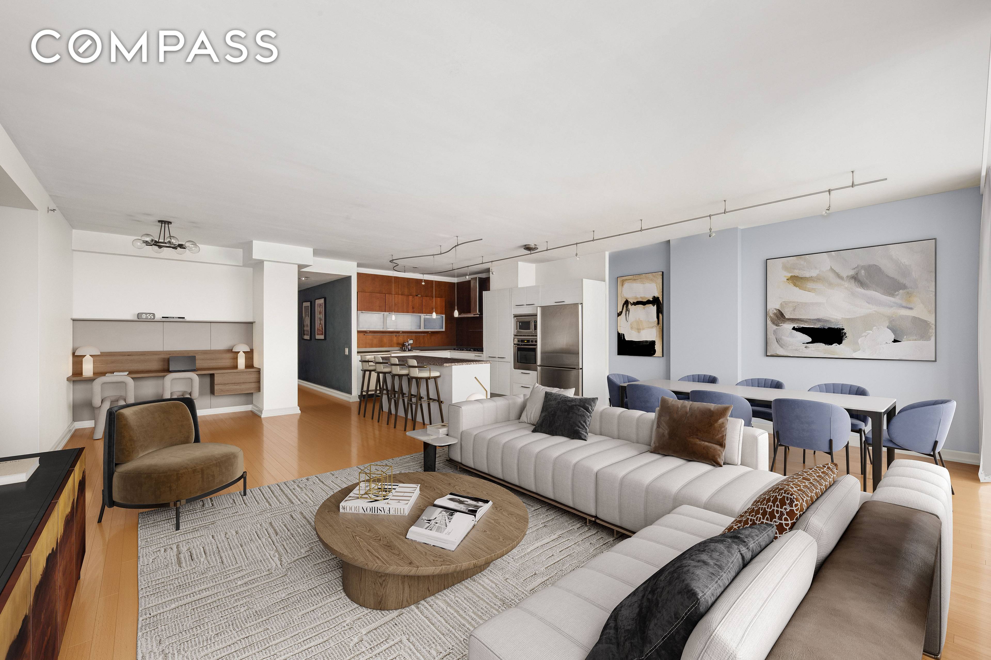 Welcome home to your spacious and radiant condominium located in the heart of Chelsea at 151 West 17th Street.