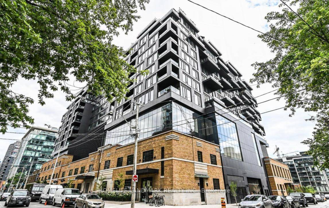 Luxurious And Functional Split two bedroom, two bathroom 793 SF soft loft in the award winning Waterworks Condos, located in the heart of dynamic King West.