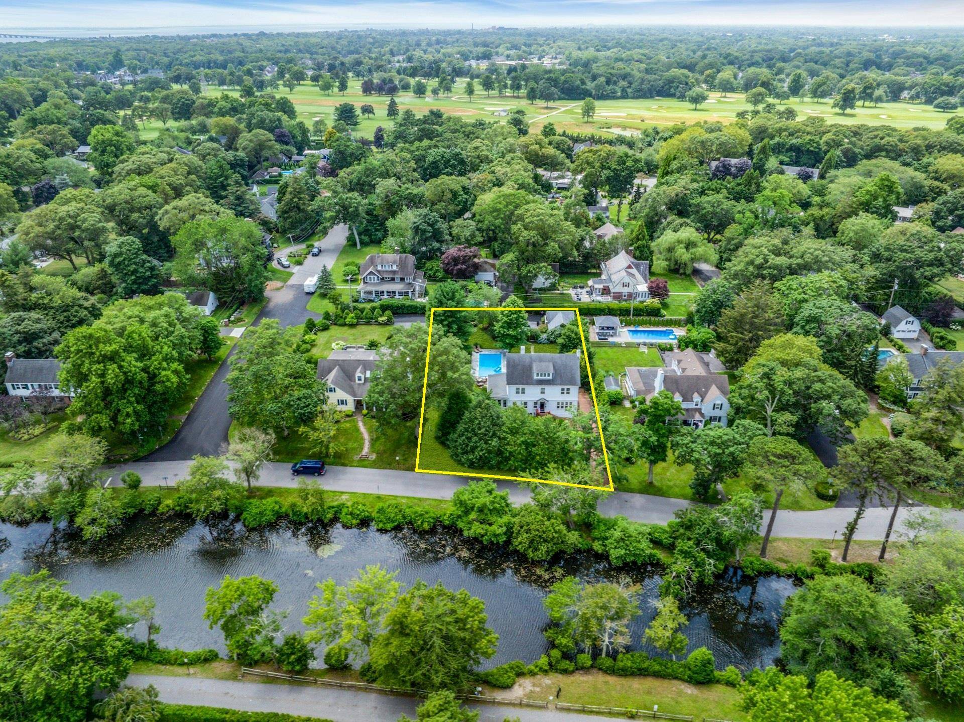 Welcome to one of Brightwaters most coveted addresses this exceptional lakefront residence offers a rare opportunity to own a piece of paradise in the heart of the Village.