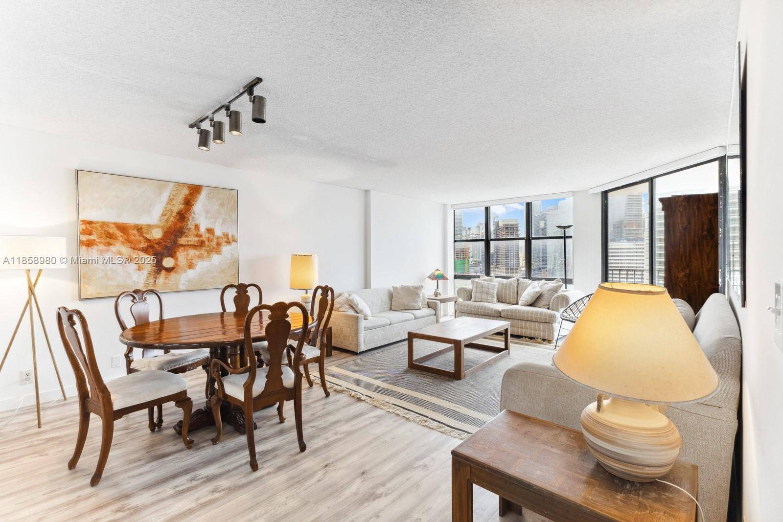 Live above it all in this spacious 2BD 2BA unit on the 24th floor of Brickell Place Tower B !