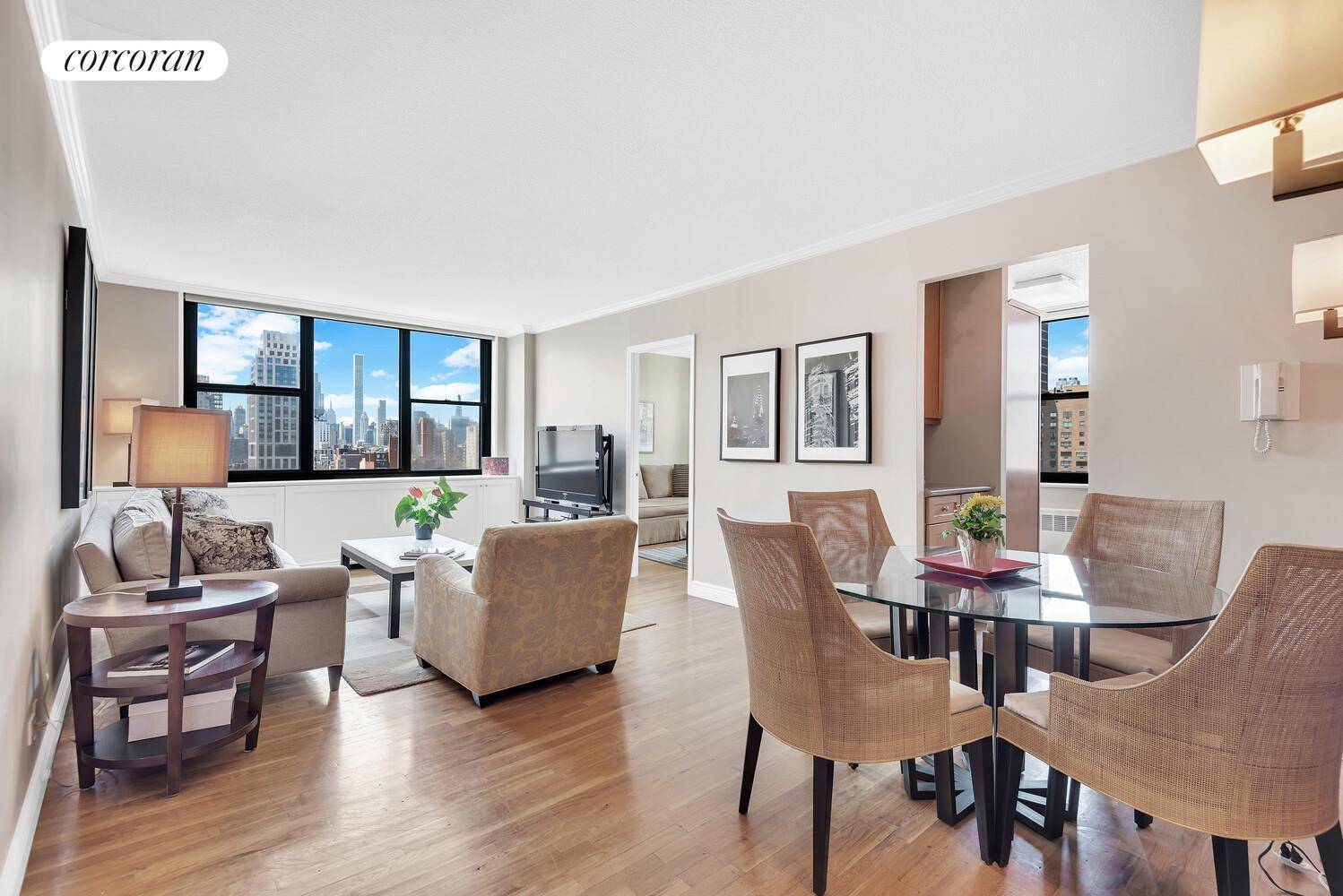 Apartment 24D at 301 East 87th Street is a sun filled, two bedroom, one bathroom home perfectly positioned in the heart of the Upper East Side and surrounded by every ...