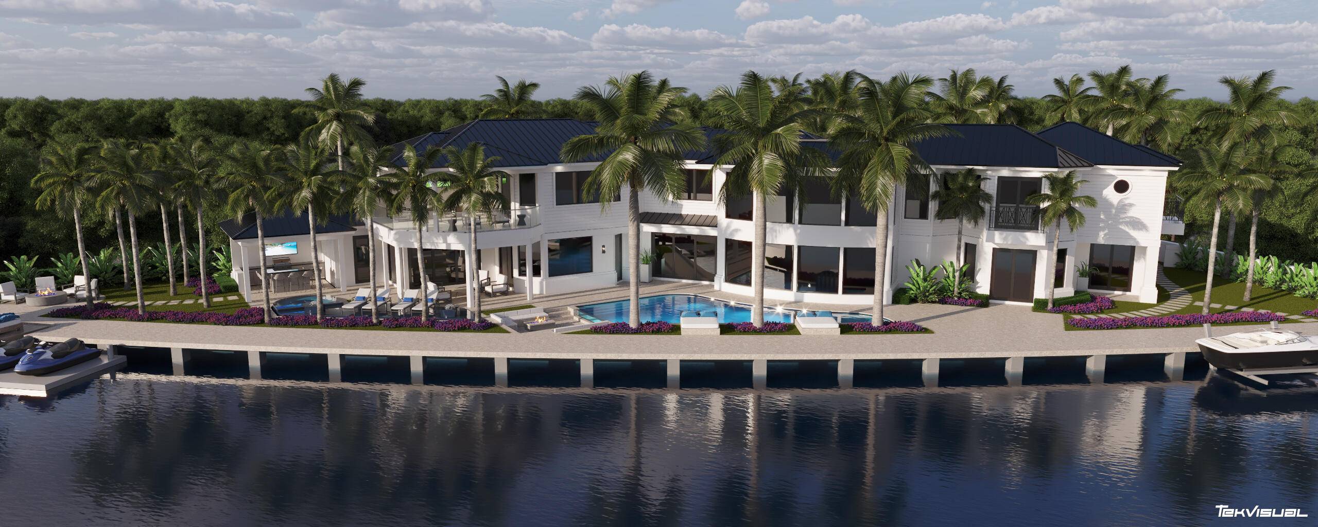 Upon finishing 2 years of complete renovation, East Boca Raton's newest luxury intracoastal estate is just about ready to debut.
