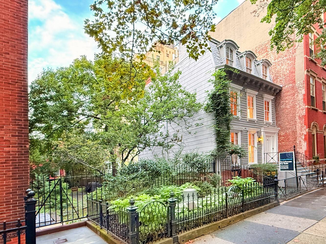 69 Orange has been meticulously preserved by the current owners and contains all original features, such as handrails, woodworking, hardware, molding, and historical milk paint.