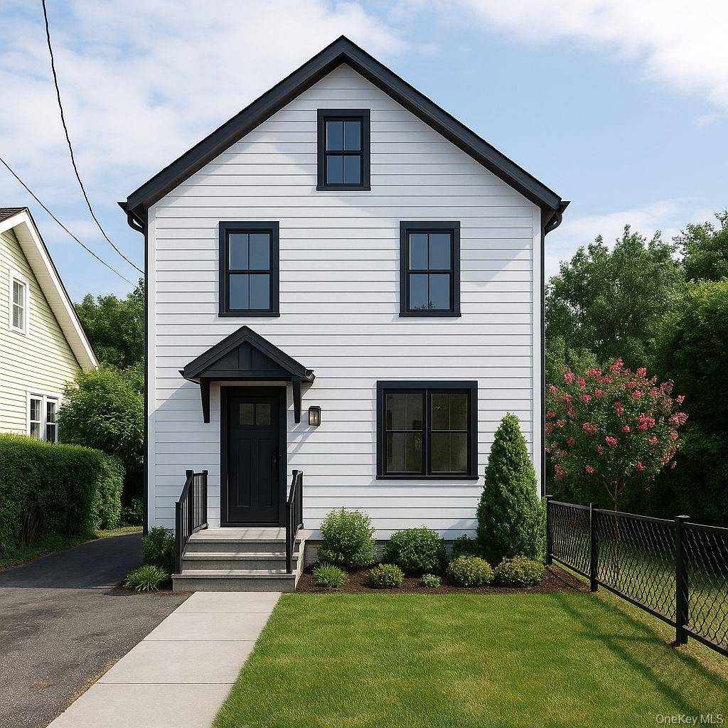 This house has a double lot size.