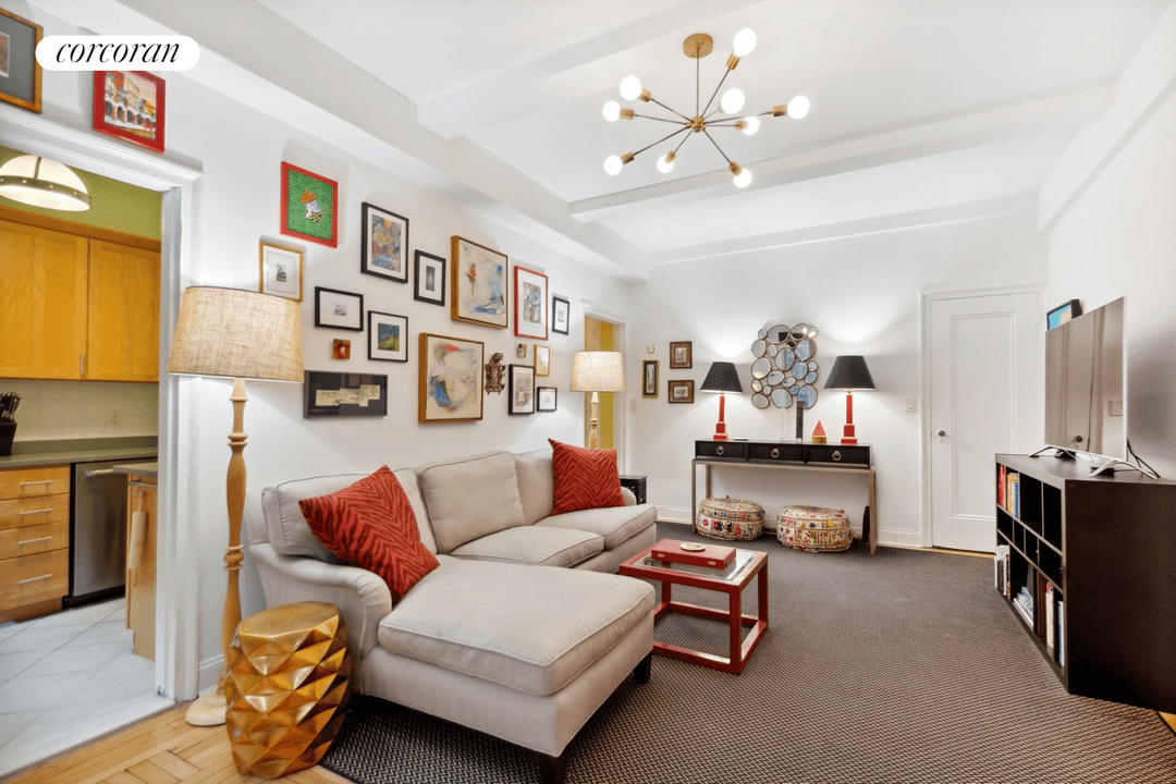 Located in the heart of Greenwich Village, on Fifth Avenue and 10th Street, this beautiful pre war one bedroom exudes character and charm.