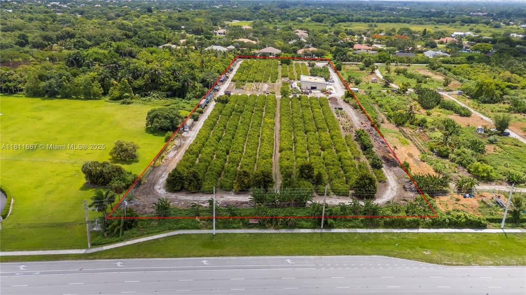 8. 9 Acres ! ! Unique property in Davie surrounded by million dollar homes in a fast growing, family friendly area with A rated schools.