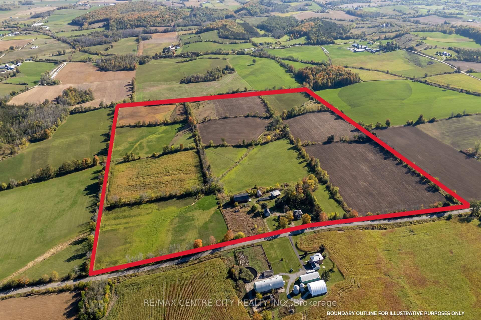 One of a kind Country Estate Hobby Farm situated on a picturesque 100 acre parcel only 5 minutes East of the beautiful town of Campbellford.