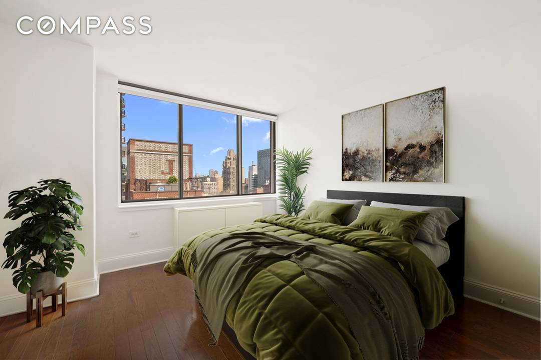 Welcome to Residence 21B A Sophisticated Upper East Side Haven with Iconic Skyline Views This bright and elegant one bedroom, one bathroom home offers an exceptional living experience high above ...