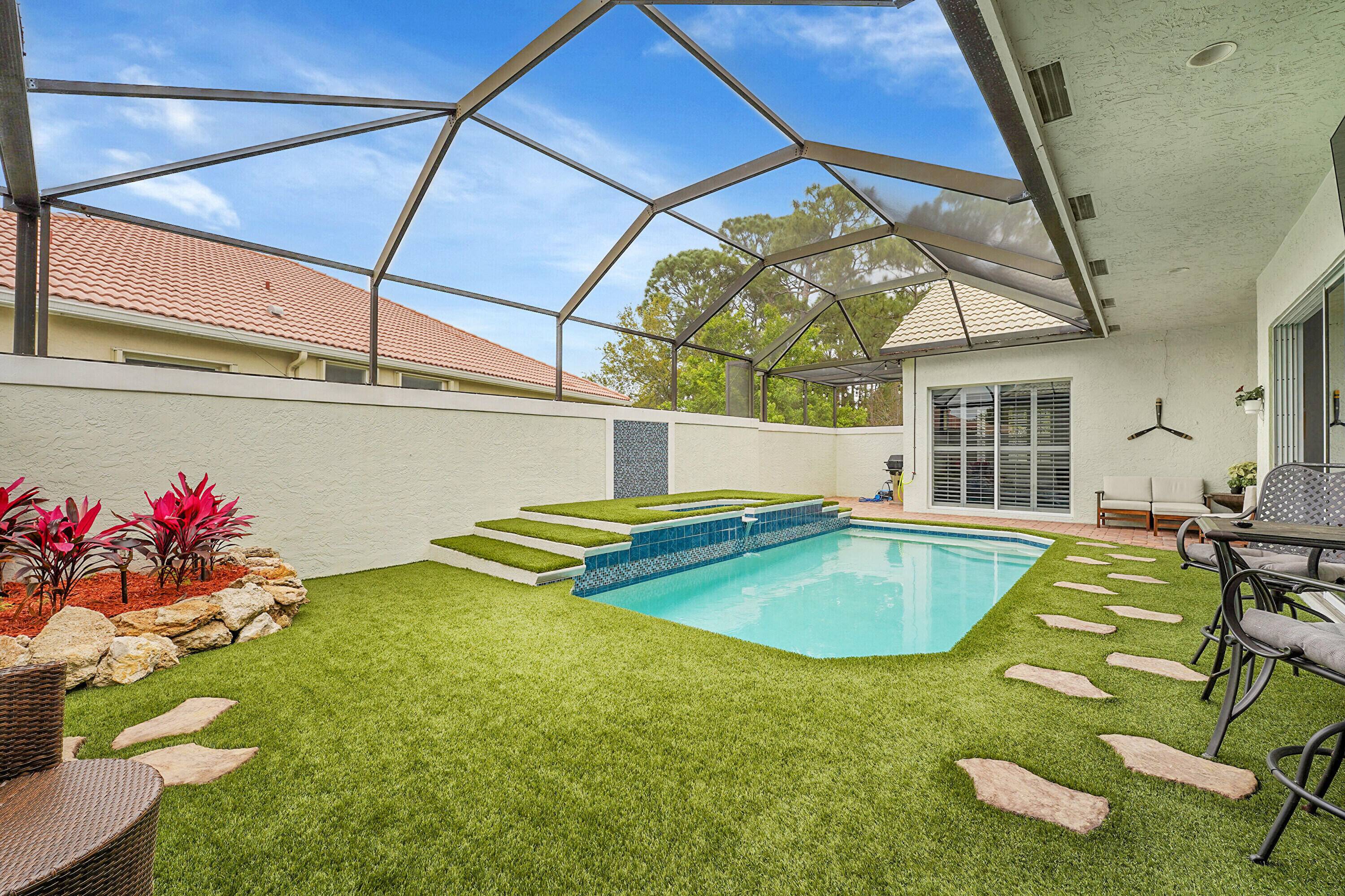 Price Improvement ! Nestled in on very a quite cul de sac, this 4bedroom, 3bath courtyard home puts the fun in functionality.