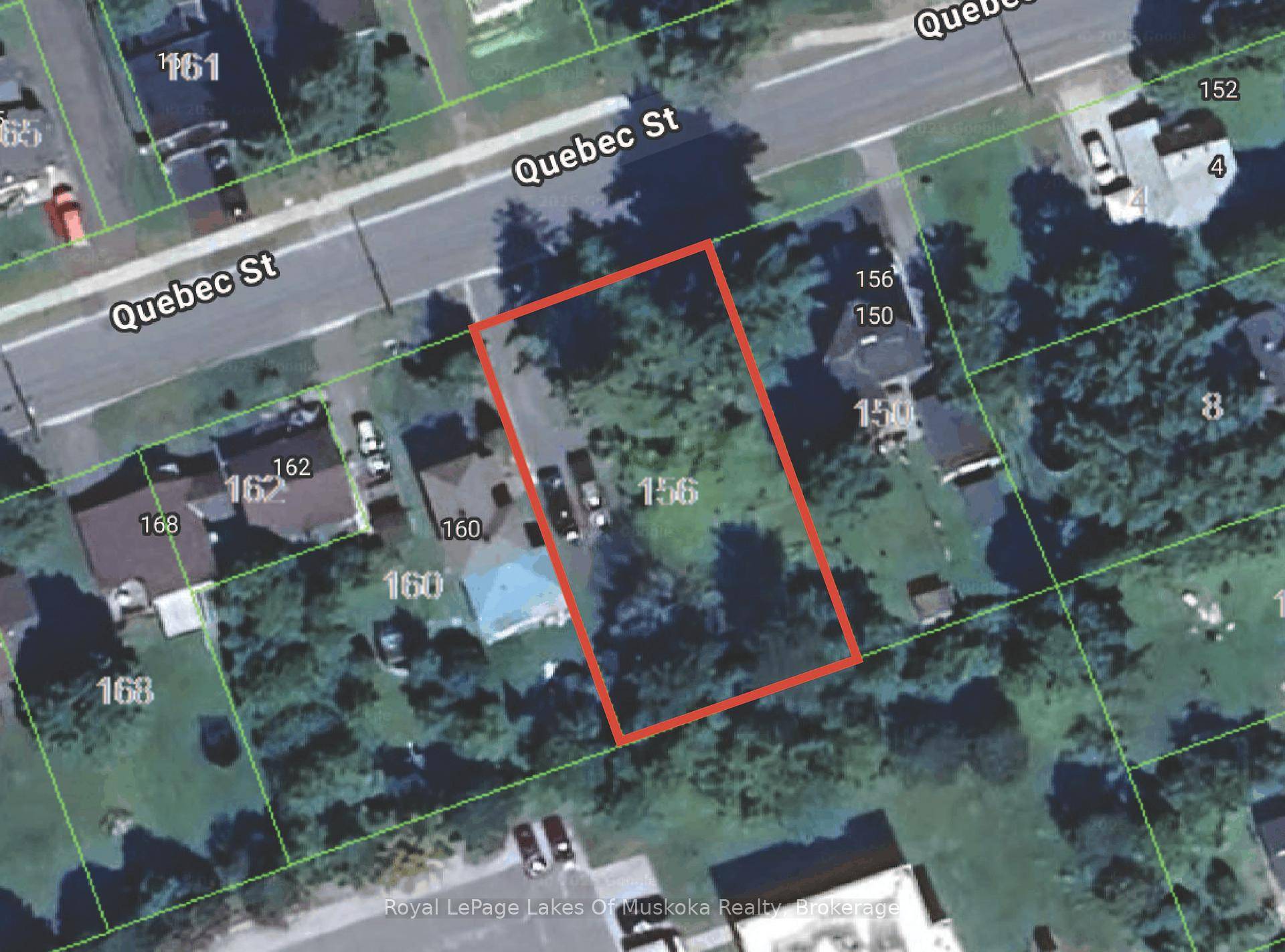 Vacant R2 zoned lot in downtown Bracebridge, walking distance to almost everything in town.