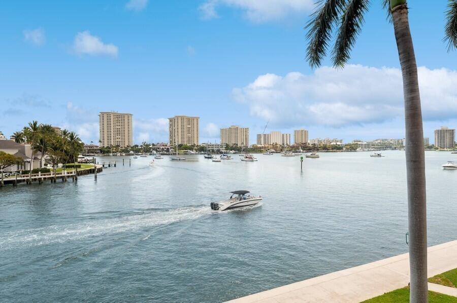 are opportunity to rent the Grand Villa in Mizner Court, includes a boat dock for 35' boat.