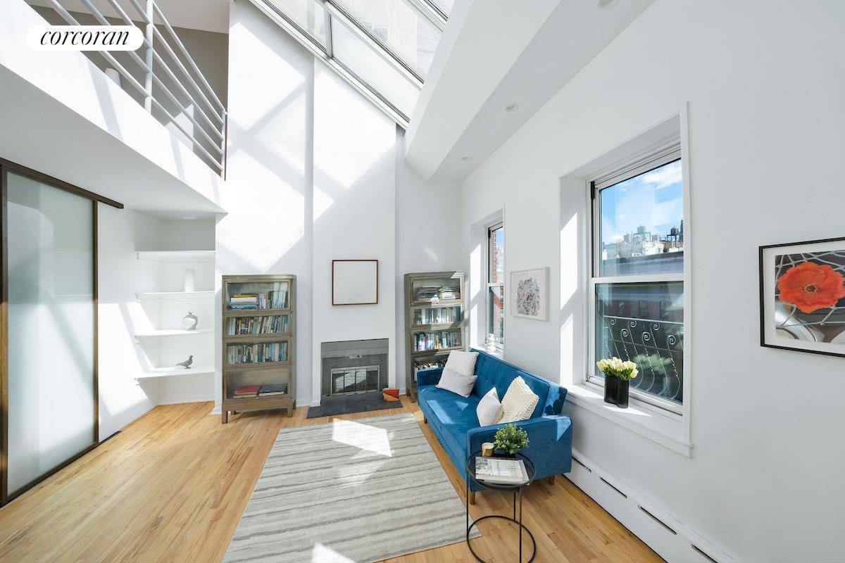 Contemporary showstopper one block from Central Park on a prestigious UWS block.