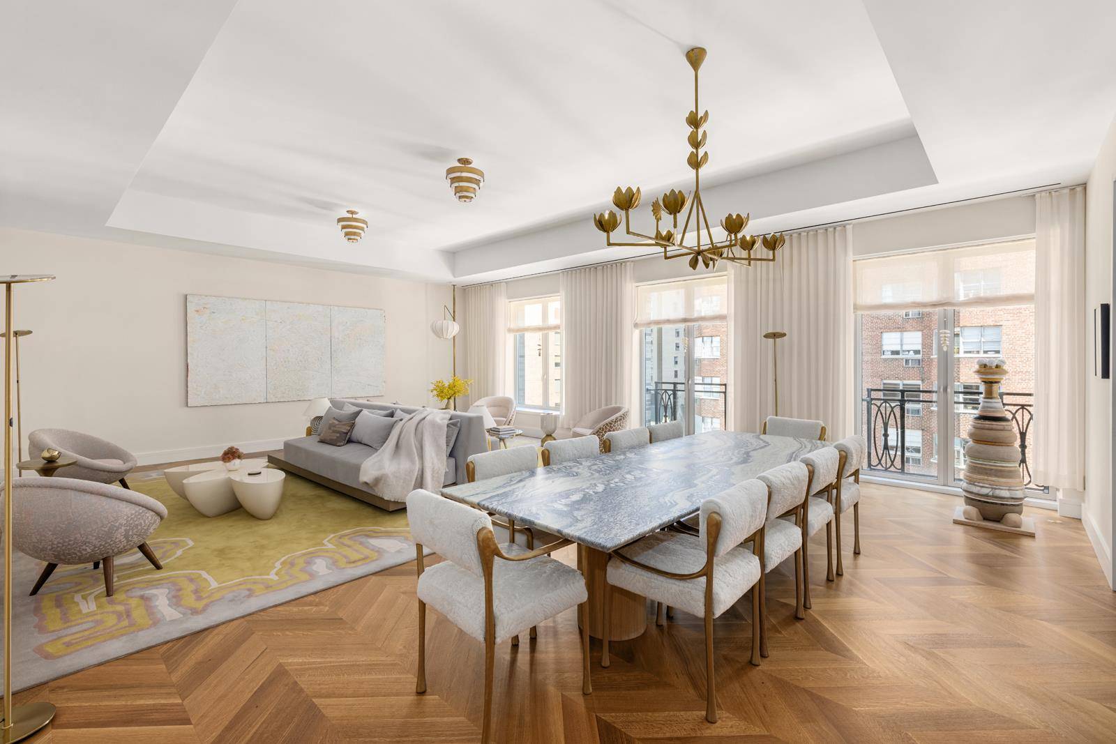 Coop with Condo Rules The Fourth Floor at 1228 Madison Avenue is a 4 bedroom, 3.