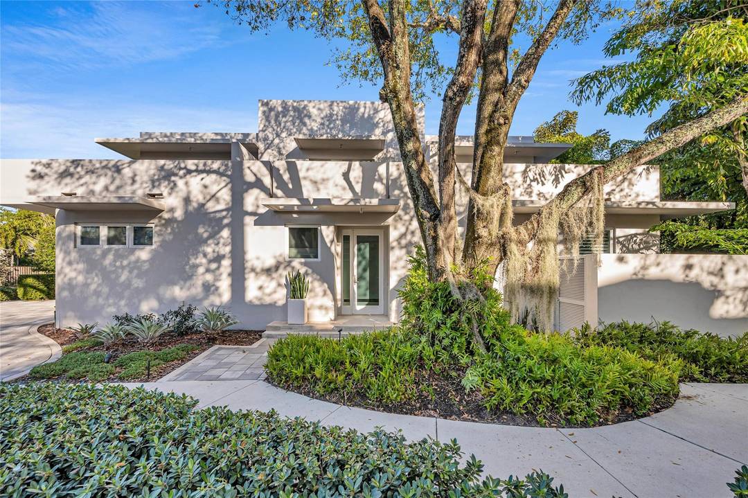 An exceptional architectural residence just blocks from Las Olas Boulevard.