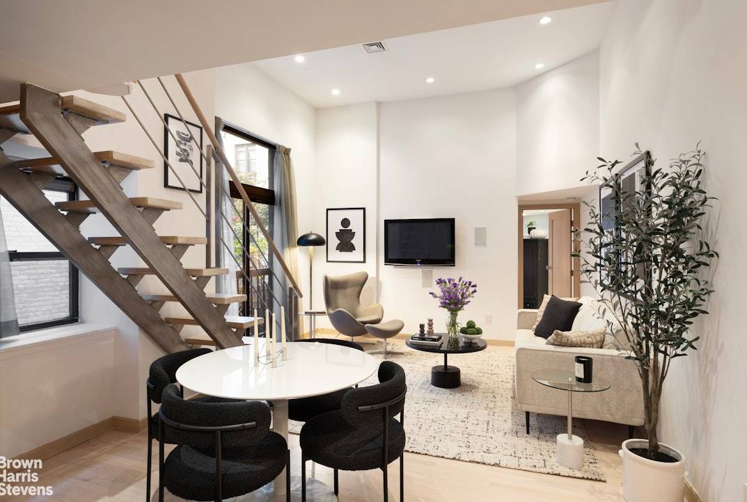 Discover a piece of New York City history with this stunning pre war two bedroom, two bathroom duplex at the prestigious Level Club, located at 253 West 73rd Street.
