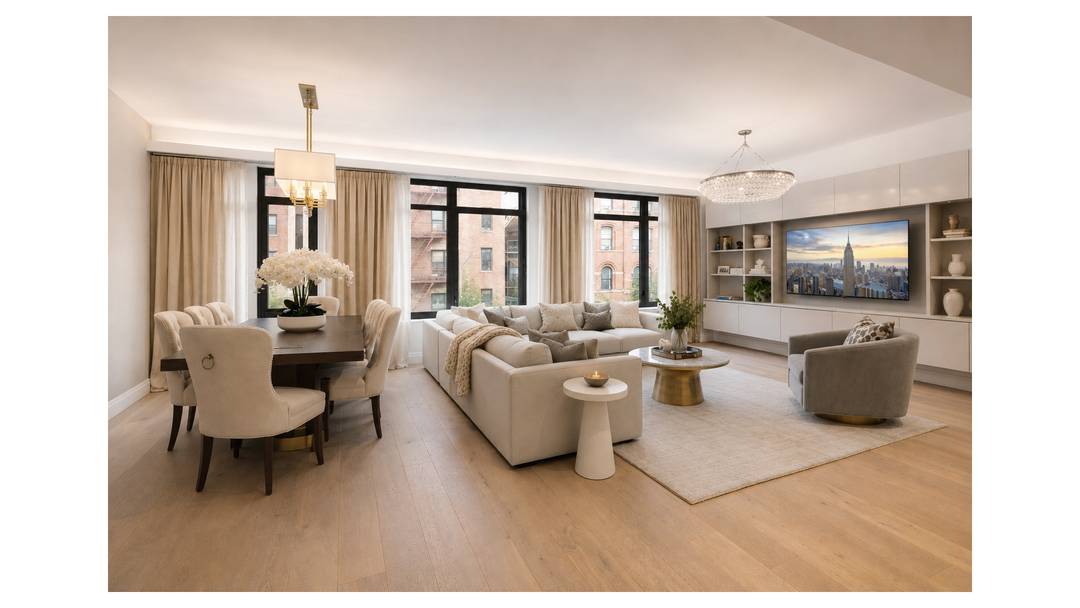 A Rare, Mint Condition 2, 100 Sq Ft Four Bedroom in Boutique Upper West Side Luxury Residence 3B at The Dahlia presents over 2, 100 square feet of well proportioned ...