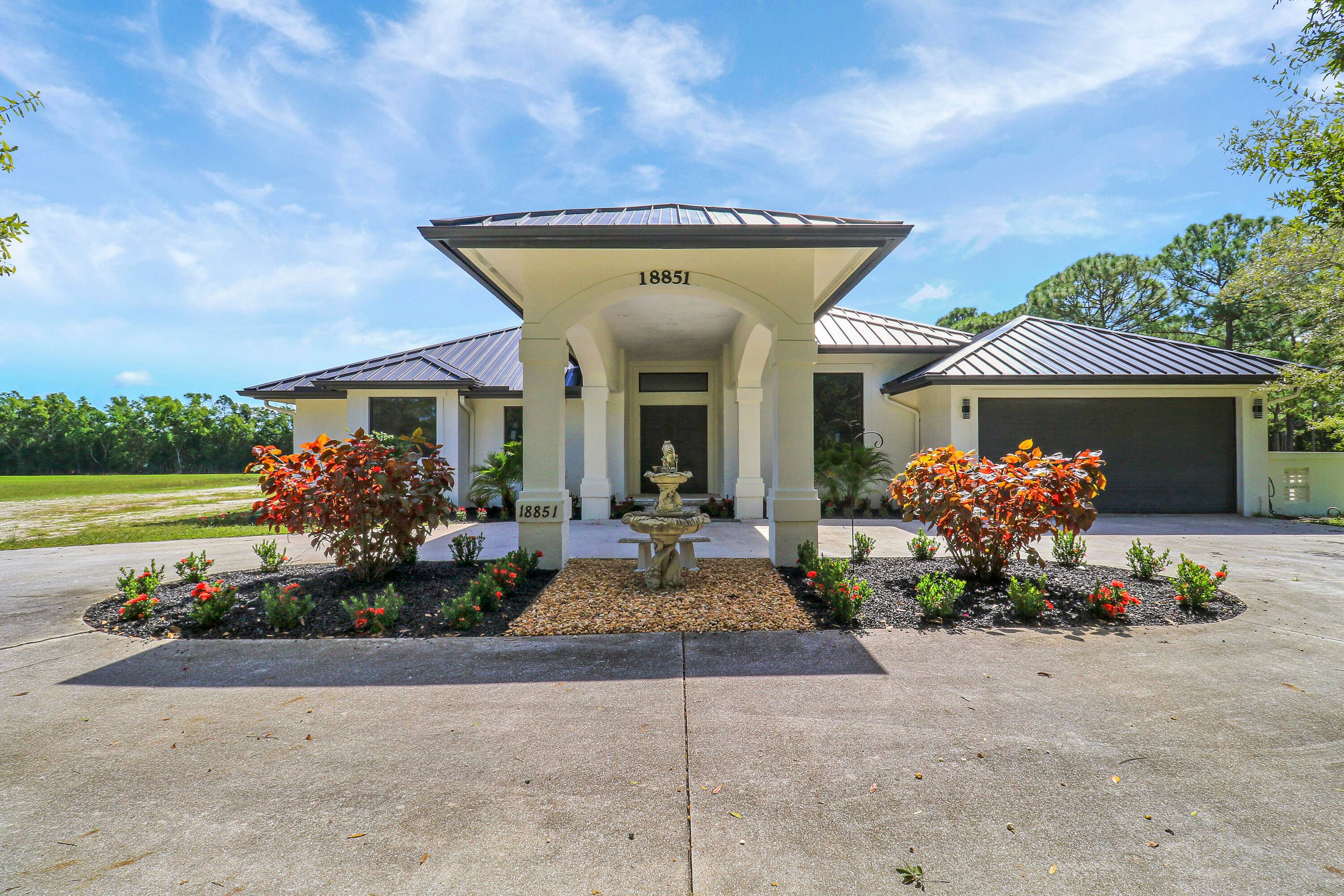 Tailwinds, Jupiter's exclusive fly in community, offers 5 6 acre estate properties with taxiway easements, a 2, 700' paved runway 300' overrun, Main home has 2, 982 sq ft.