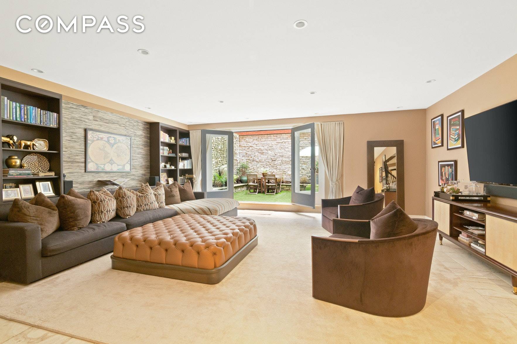 SPONSOR UNITExceptional garden floor duplex HOME in a Historic newly renovated five unit Townhouse CONDOMINIUM.