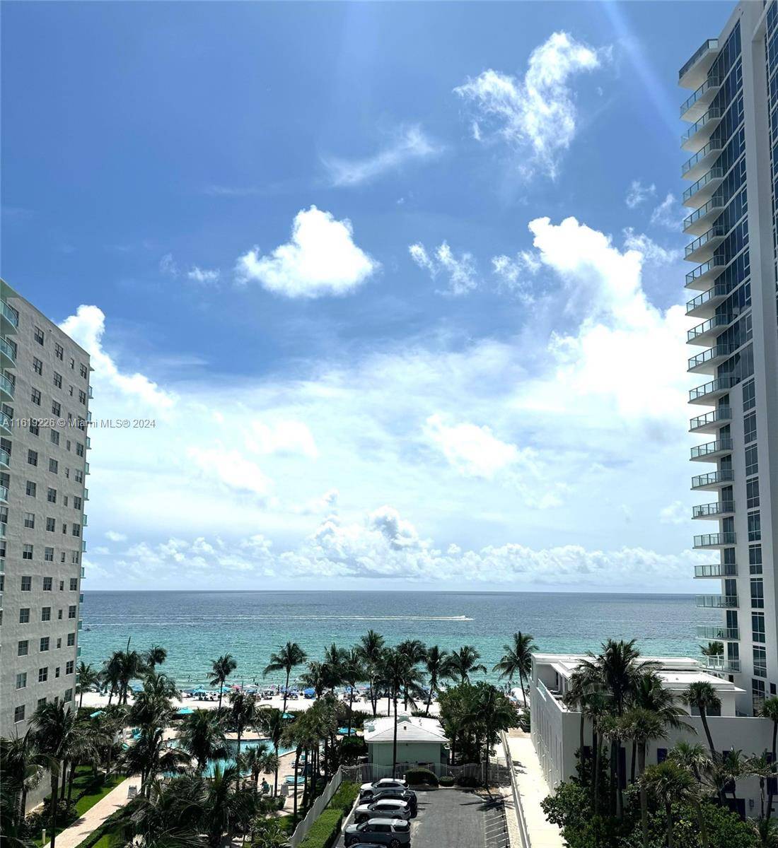PRICE ADJUSTMENT. Hollywood Beach, Corner SE SW Oceanview 2BR 2BA on the 7th floor.