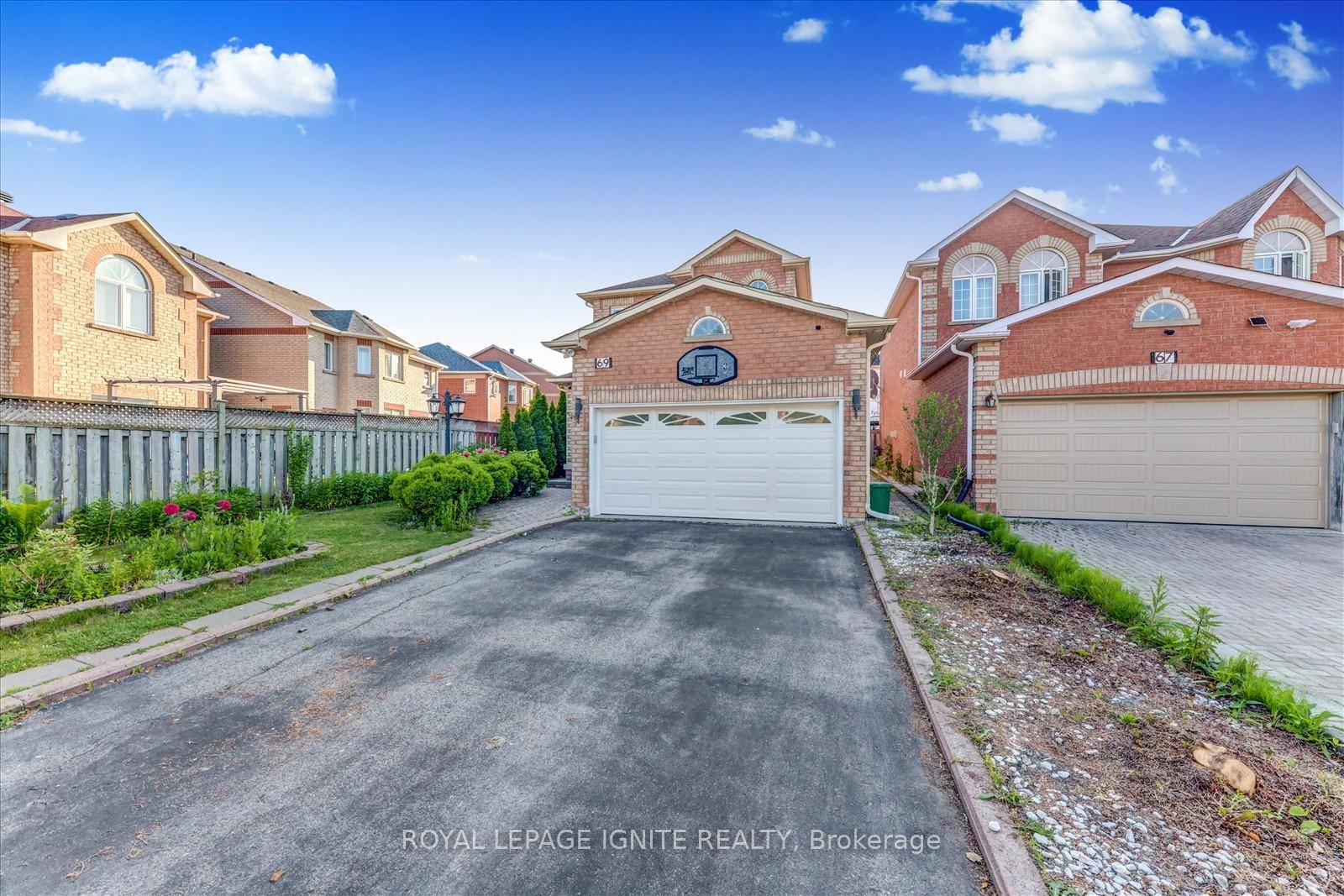 Welcome to this beautiful all brick detached home featuring 3 1 spacious bedrooms, 4 bathrooms, and a rare 8 car parking capacity, including a double garage with no sidewalk, giving ...