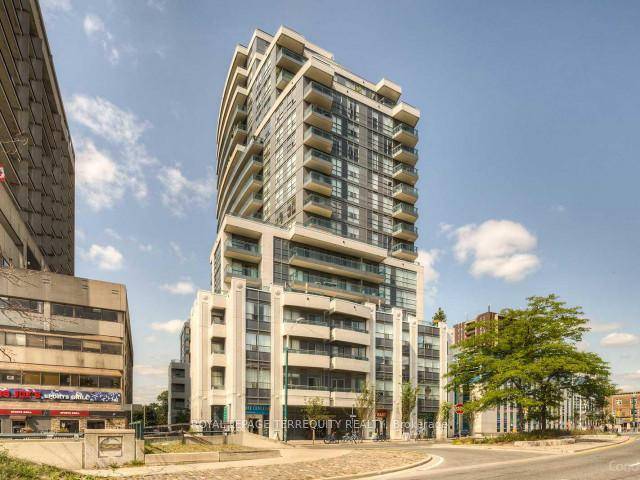 Bright and spacious 1 1 suite at Mosaic Condos, offering 630 sq ft of functional living space with 9' ceilings, hardwood floors throughout, and a south facing balcony that fills ...