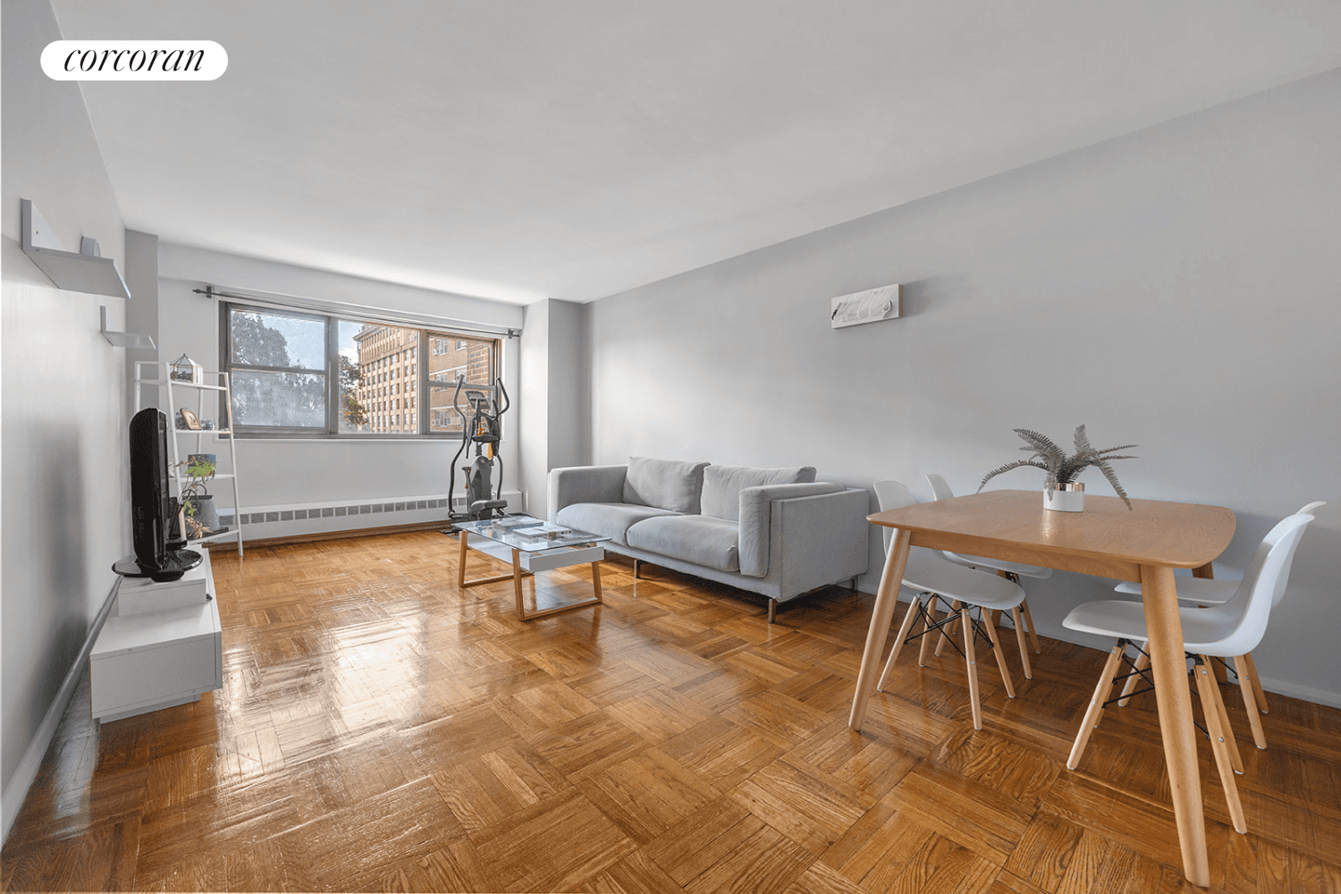 Welcome to 195 Adams Street apartment 5F at Concord Village, a spacious 1 bedroom, 1 bath home located in the intersections of Downtown Brooklyn, Brooklyn Heights, and DUMBO.