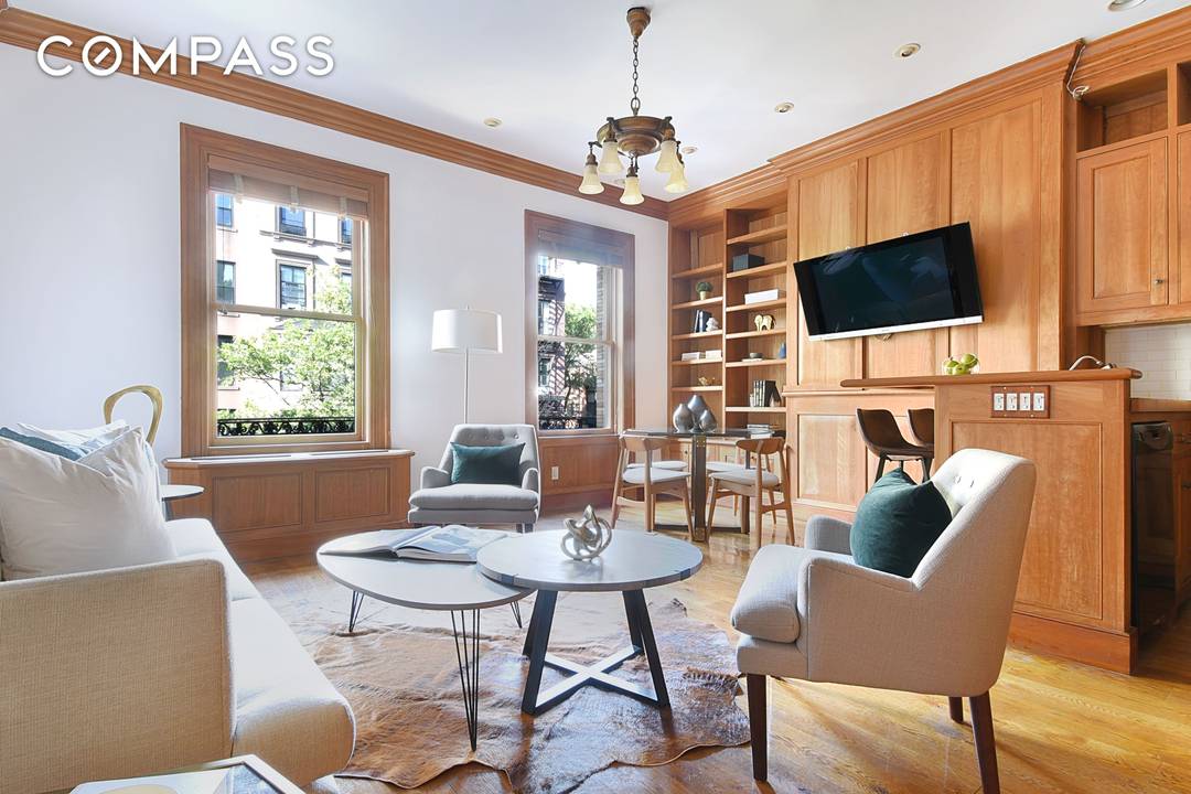 Write Your Novel Here Storybook Brooklyn Heights Floor Through w Private Terraces amp ; Decorative Fireplace Pierrepont Street is one of Brooklyn Heights most coveted spots.