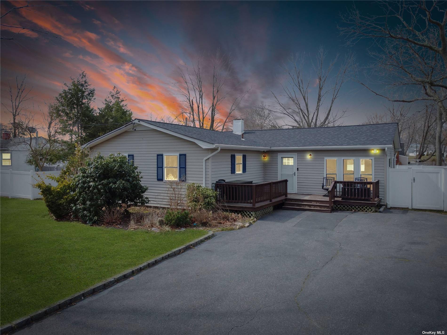 Incredible opportunity with this magnificent sprawling ranch on oversized flat lot.