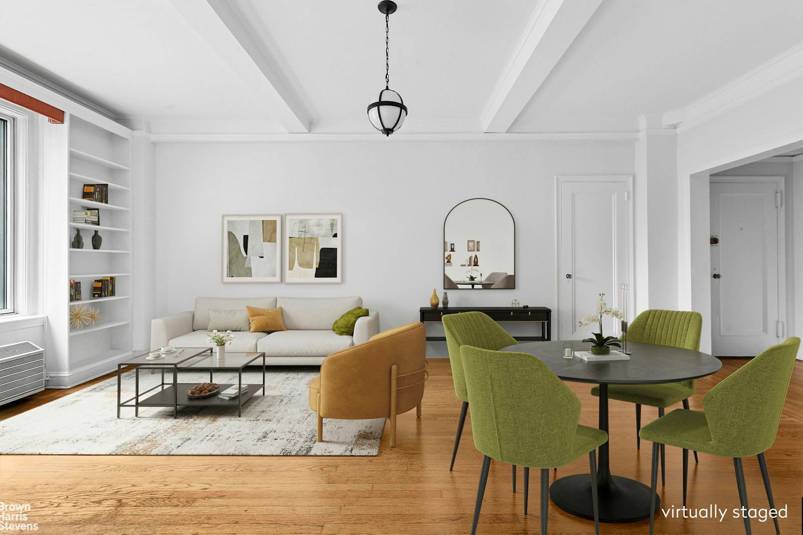 A separate large foyer leads you to a spacious, open layout with abundant closets located in the finest Pre War Co op in Gramercy.