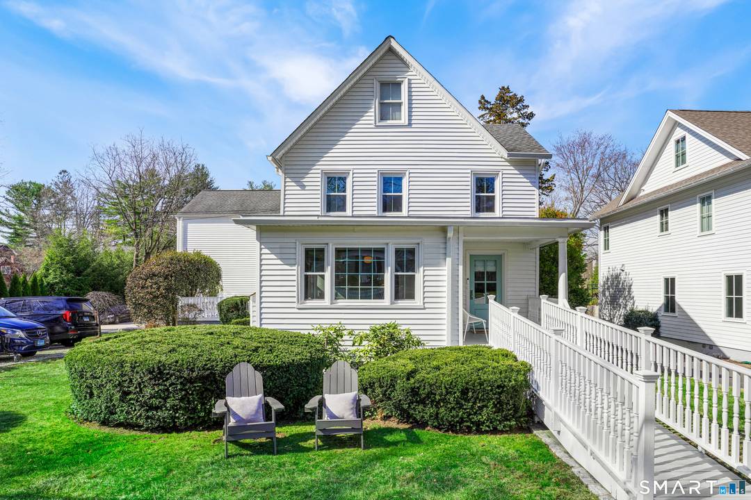 Rich in warmth and history, this enchanting antique gable front home has been thoroughly updated to offer the rare combination of timeless character and modern ease.