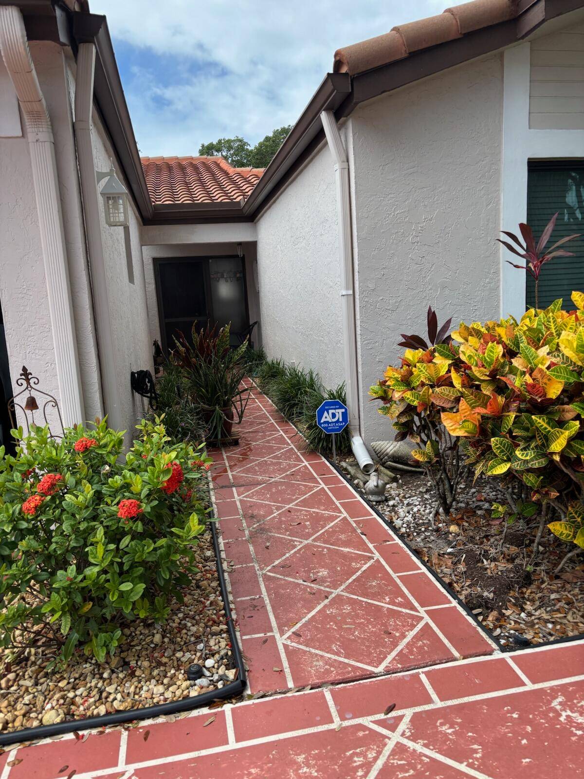 This unit has been completely renovated, neutral colors.