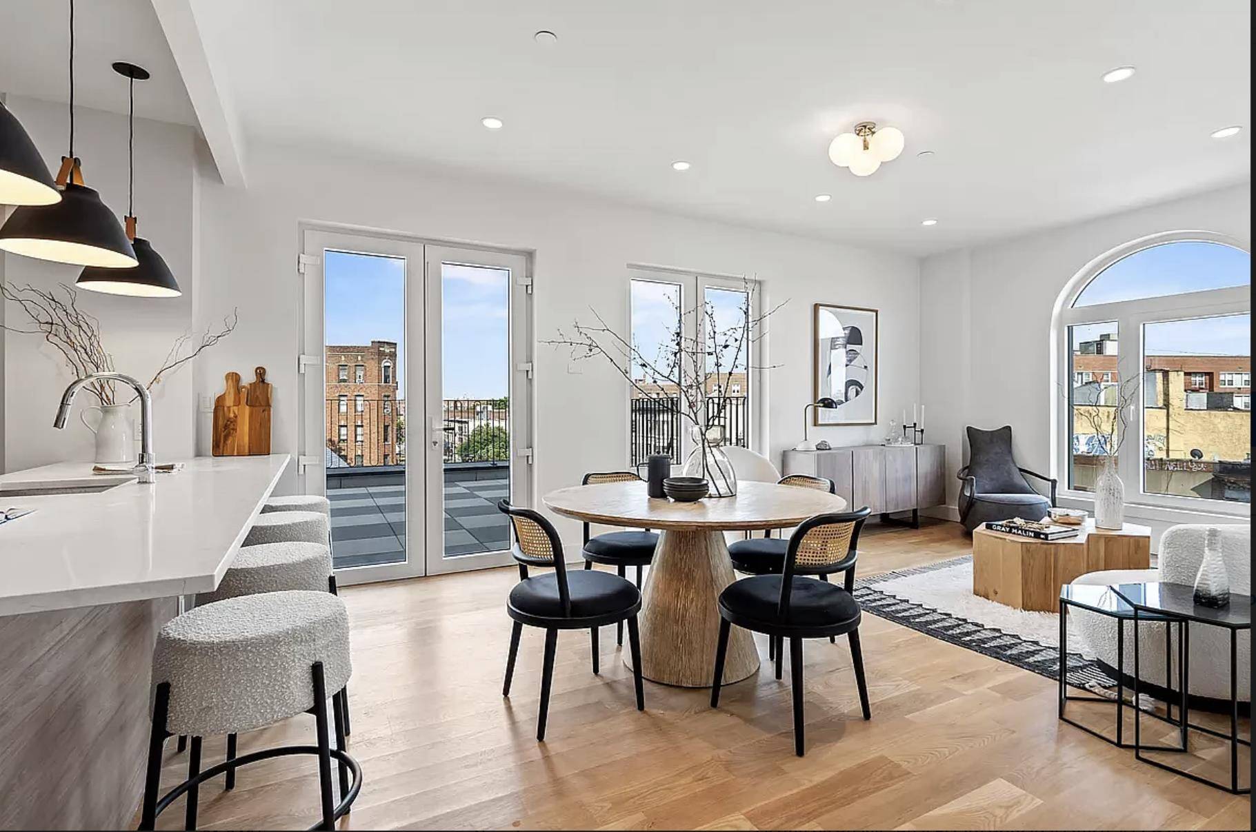 Introducing this magnificent penthouse boasting two massive terraces and arched windows in the sought after Ditmas Park neighborhood.