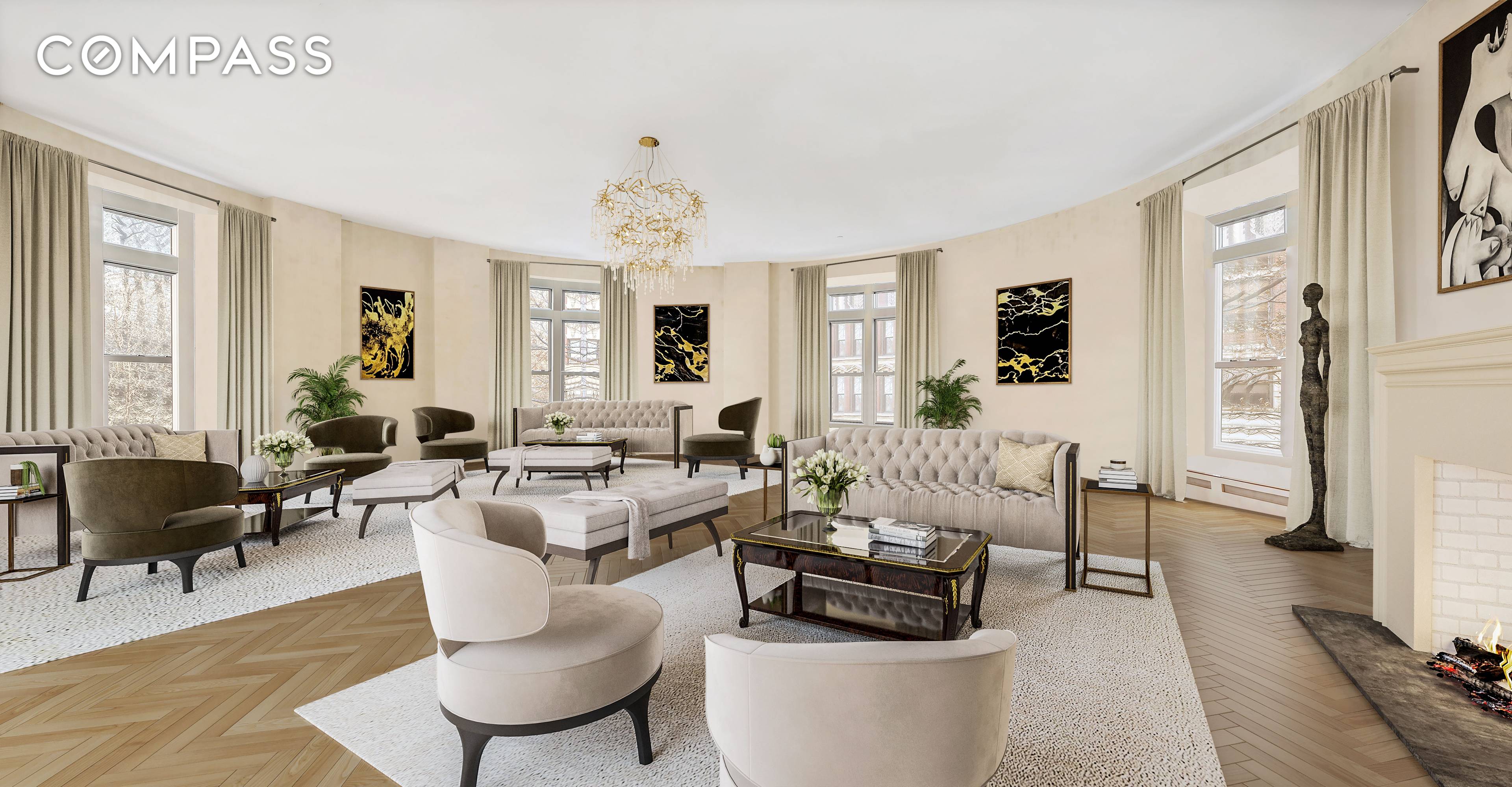 This property is being offered via luxury private auction.